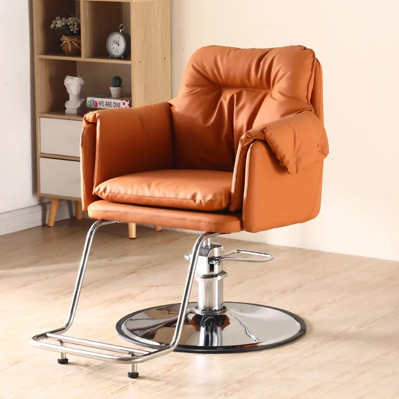 

Pedicure Hairdressing Chairs Rotating Ergonomic Footrest Styling Barber Chair Aesthetic Sillon Pedicura Equipment Furniture