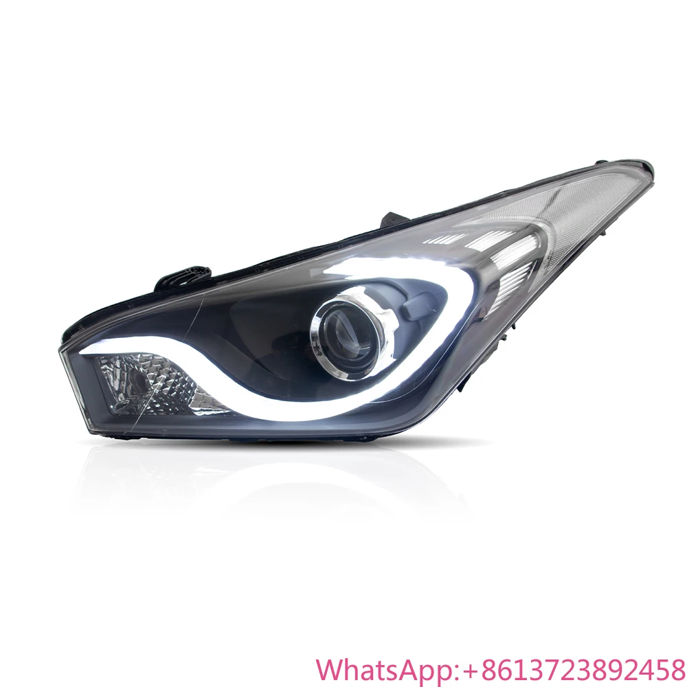 

For Car Front Lamps for Hyundai HB20 2013-2016 LED Auto Headlights Assembly Upgrade High Quality Bifocal Projector Lens Accessor