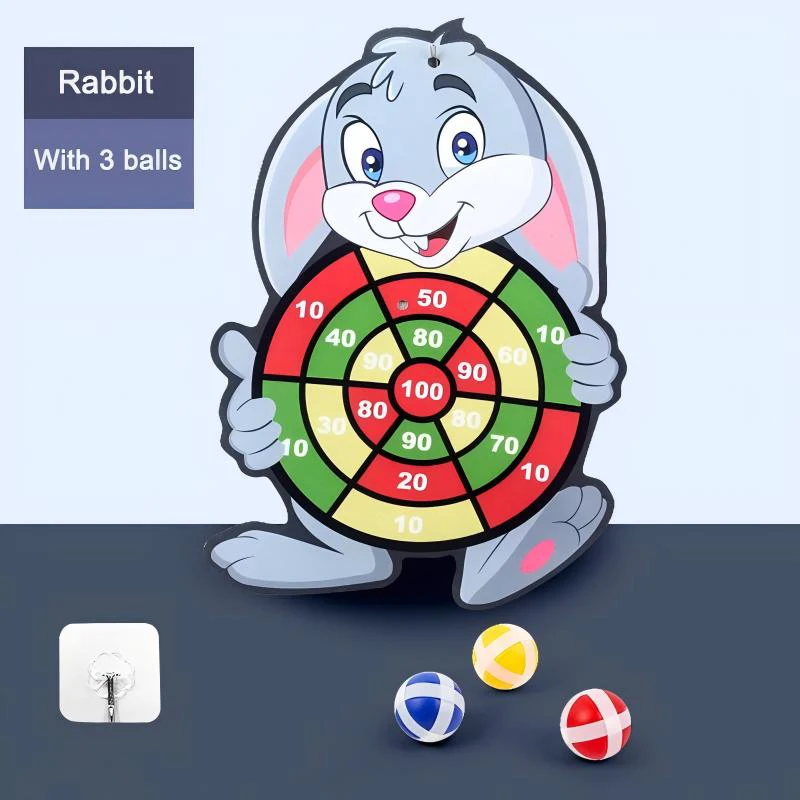 Educatieve spellen Dartbord Babyspeelgoed Stickey Ball Dart Binnensport Kind Montessori-spellen voor kinderen van 3 tot 7 jaar