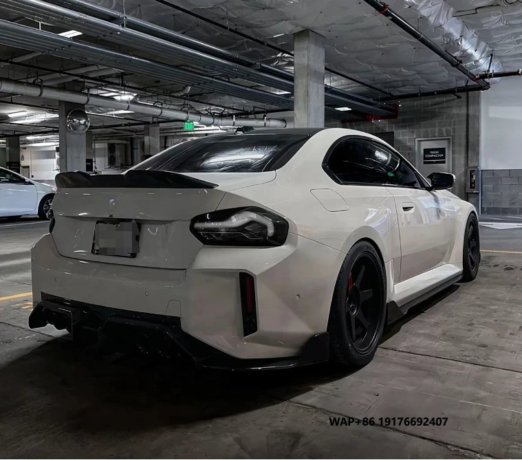 التخصيص الأصلي الفاخر النسخة الآسيوية الأصفر بدوره السم ضوء خلفي شفاف M2 M2CS G87 مخصص #1