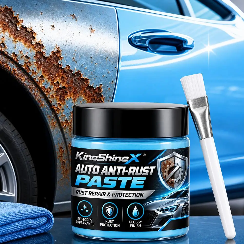Kine ShineX Anti-Rust Protective Paste for Automotive Chassis Doors Screws Wheel Hubs - Metal Anti-Corrosion Care Rust Removal