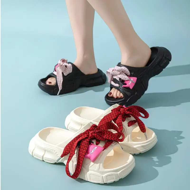 EVA Casual Slippers Women Home Fashion Designer Shoes Girls Trend Summer Beach Slides Flats Soft Indoor Platform Sandals Elegant