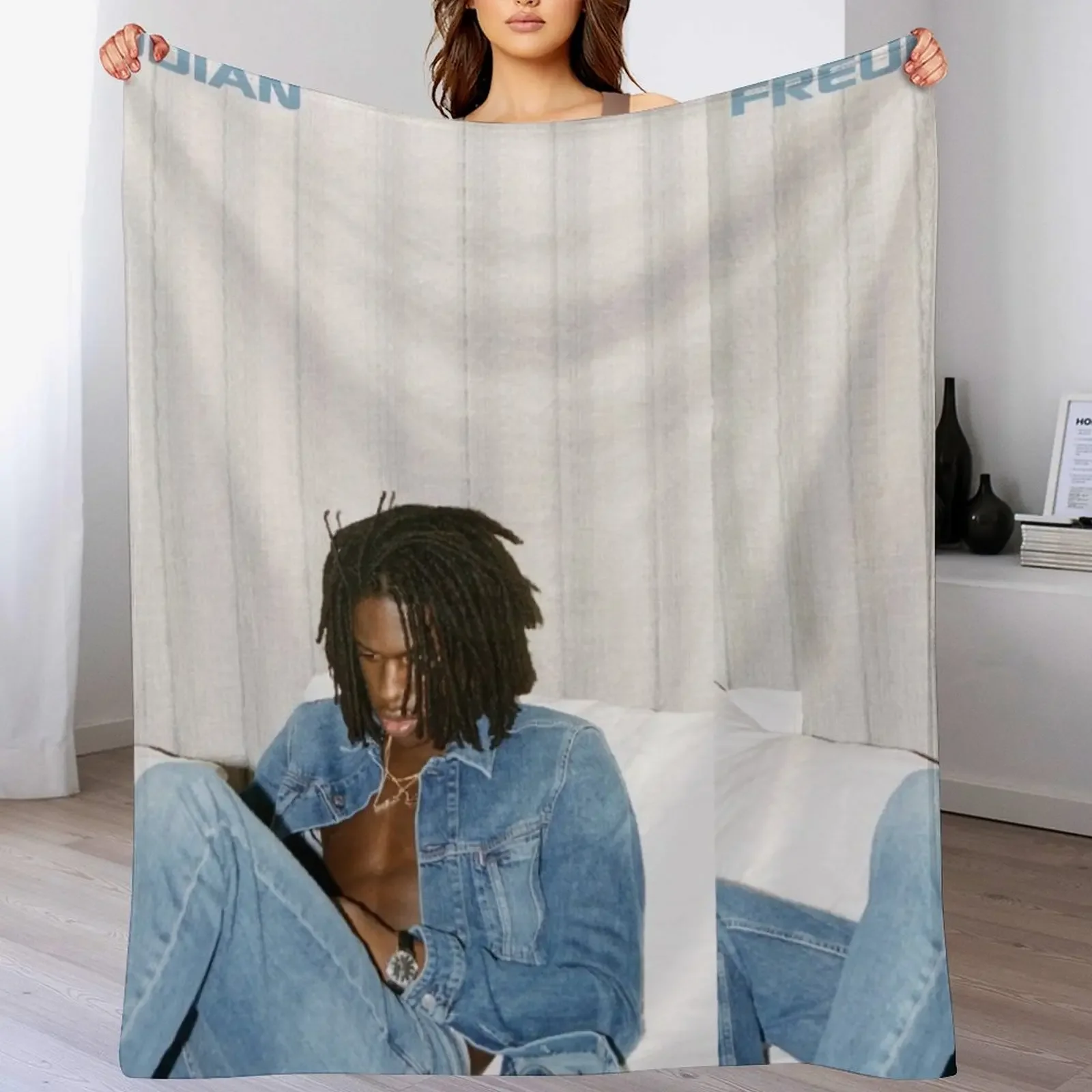 

DANIEL CAESAR DENIM Throw Blanket Versatile Cozy Throw Blanket for All Occasions