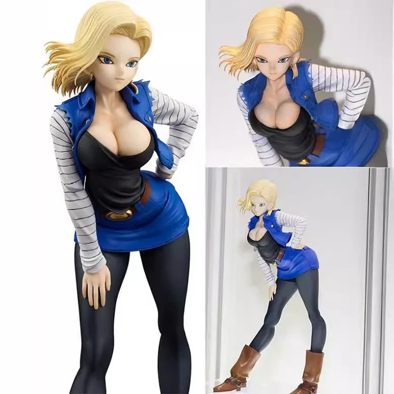 

Dragon Ball GEM Anime Figures Bulma Lunch Videl Android 18 Sexy Beauty Girl Manga Statue PVC Action Figurine Model Toys Decor