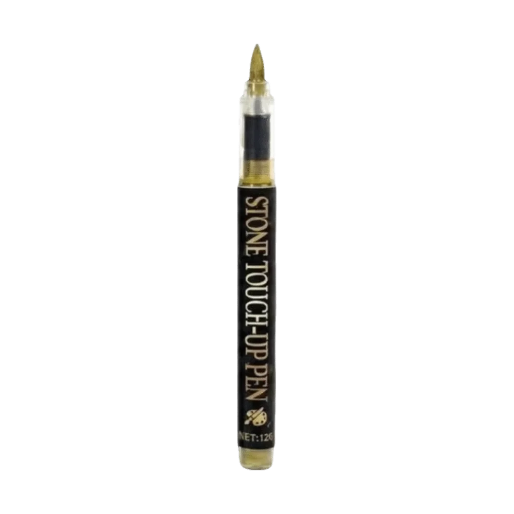 Gold Color Tombstone Touch Up Paint Pen Quick-Drying Oil-Based Inscription Touch Up Paint Weather Resistant Extra Large Capacity