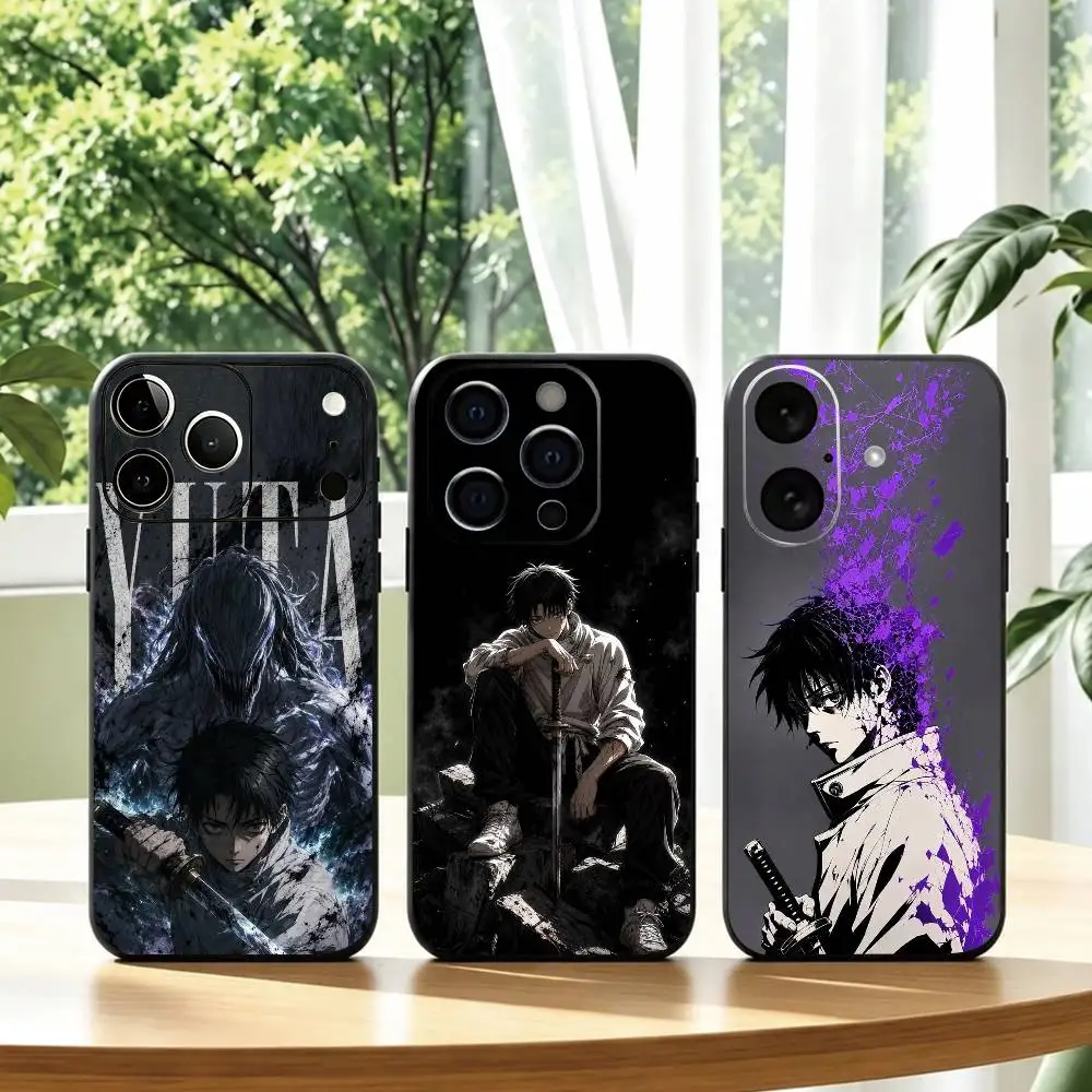 Jujutsu Kaisen Yuta Okkotsu  Phone Case For iPhone 17, 16,15,14,13,12,11 Plus,Pro Max, Others Soft Black Cover