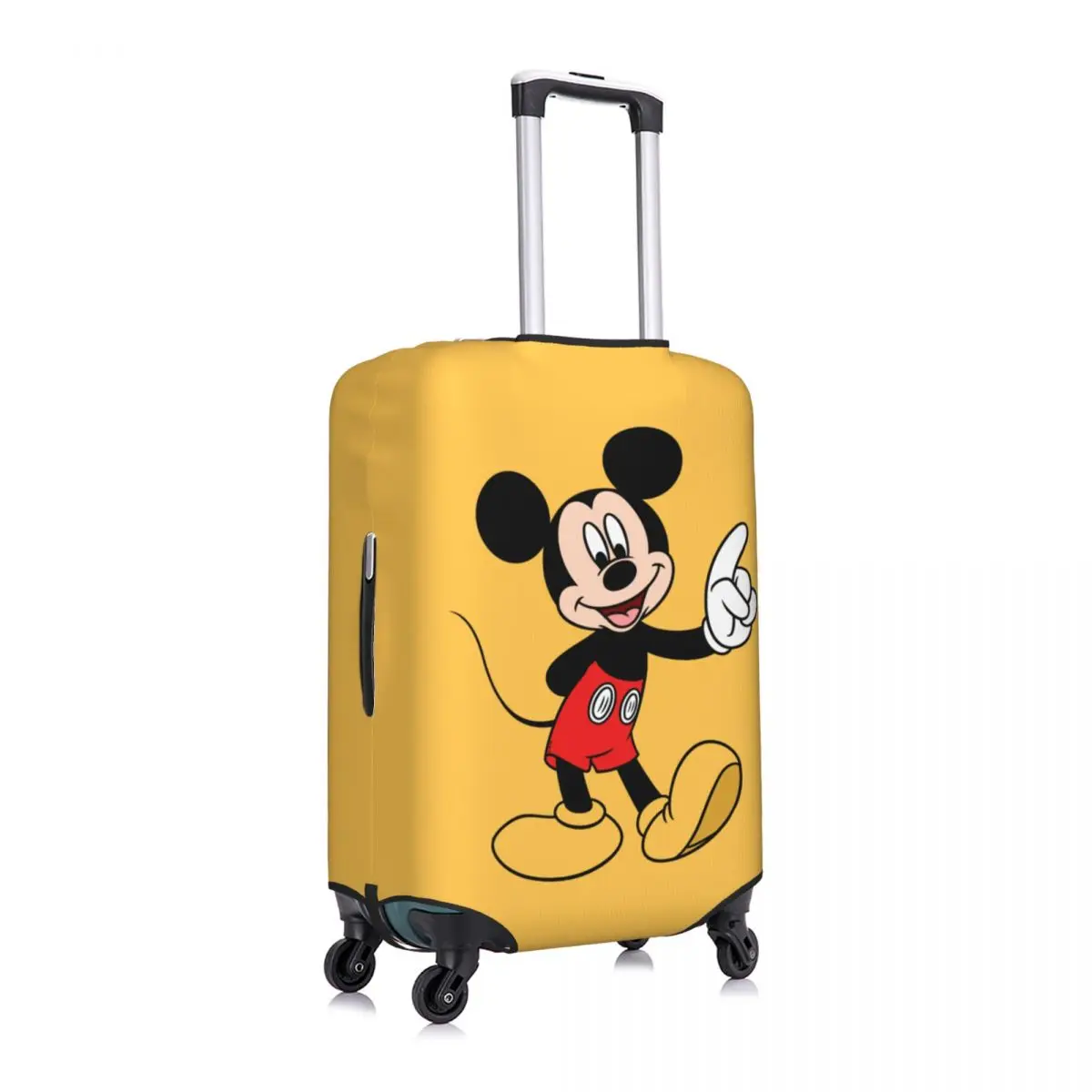 Custom Mickey Mouse Luggage Cover Elastic Travel Suitcase Protective Covers Fits 18-32 Inch