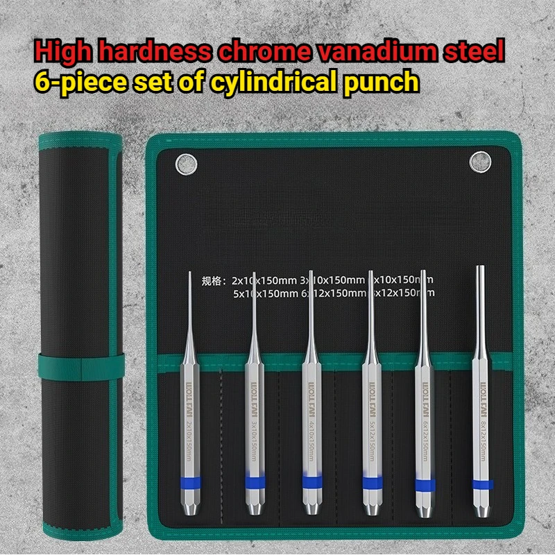 High Strength Chrome Vanadium Steel Center Cylindrical Pin Positioning Chisel Pin Top Out Fitter Punching Punch