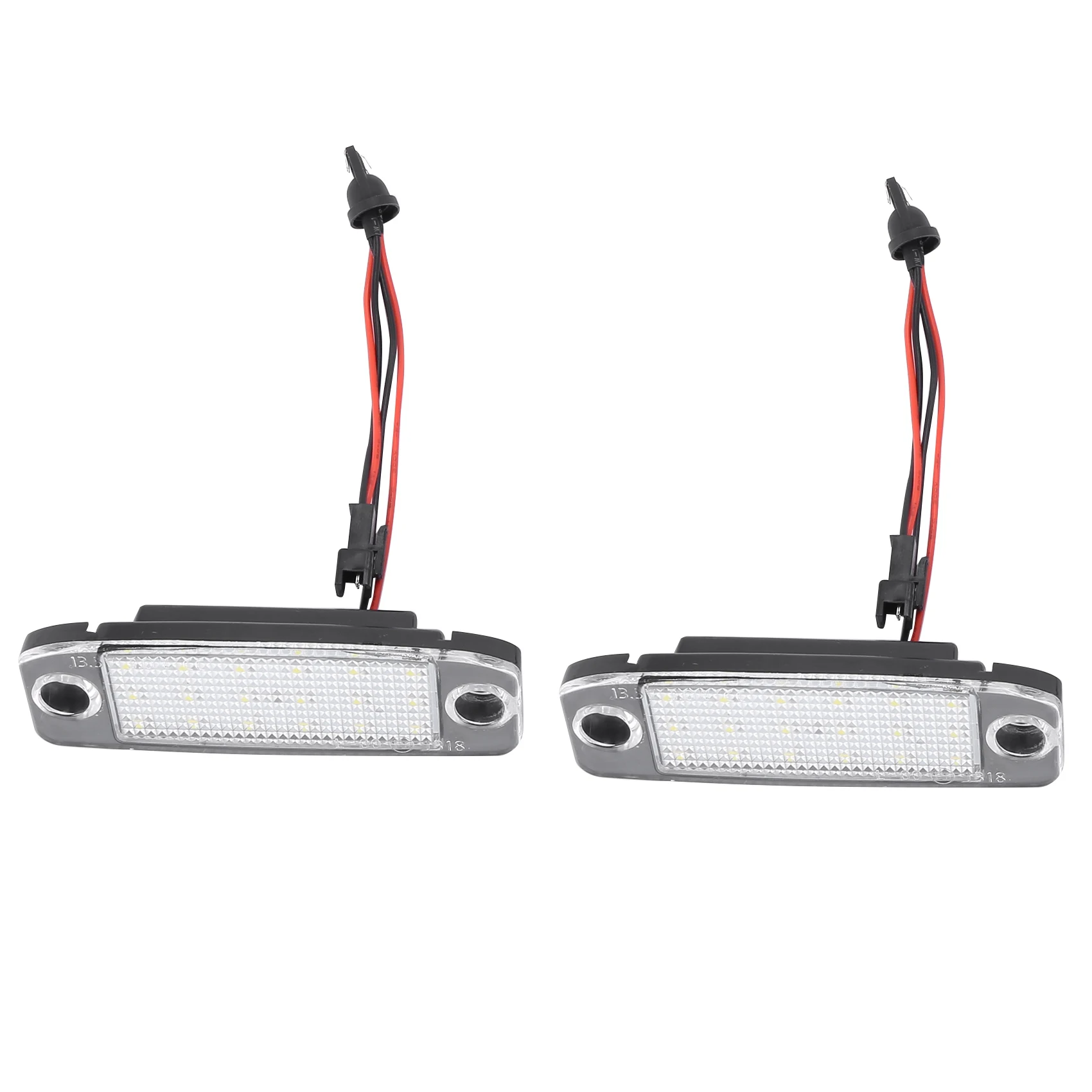 White LED License Plate Light Assemblies for Kia Sportage Hyundai SONATA