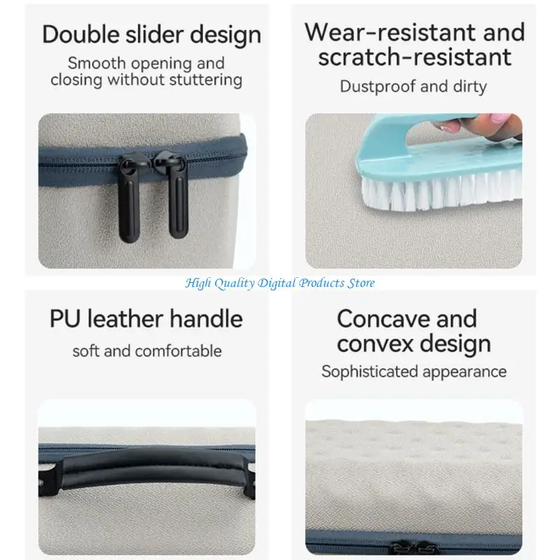 نمط U2JE الكلاسيكي الصعب لـ Shell for FreestyleProjector Bag مع مقبض