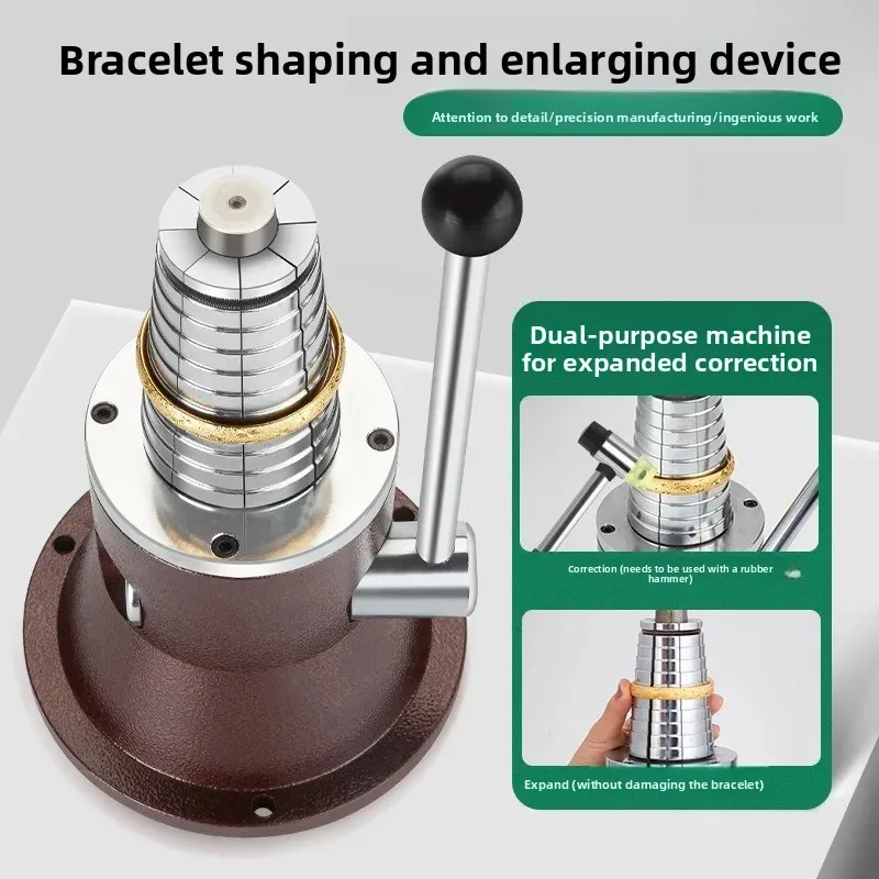 Bracelet Expander Tool 6 Dies Jewelry Sizing Manual Stretcher