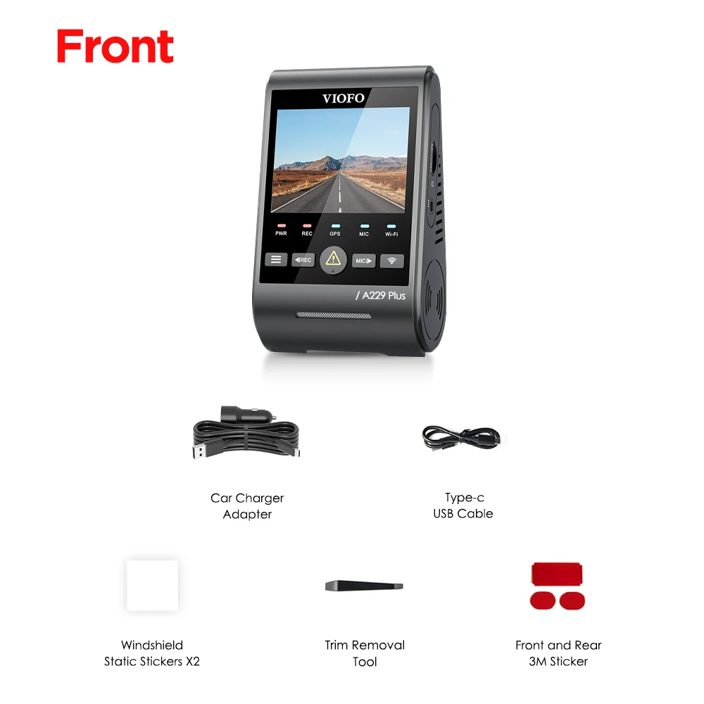 Viofo A229 Plus Dashcam 4