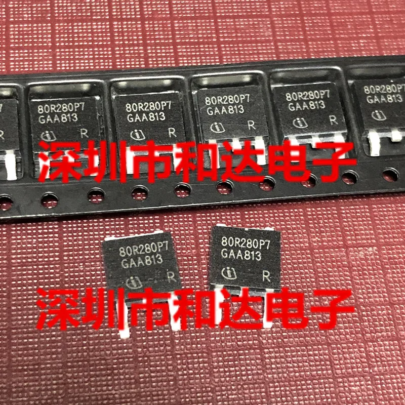 5 pezzi 80R280P7 IPD80R280P7 800 V 17 A