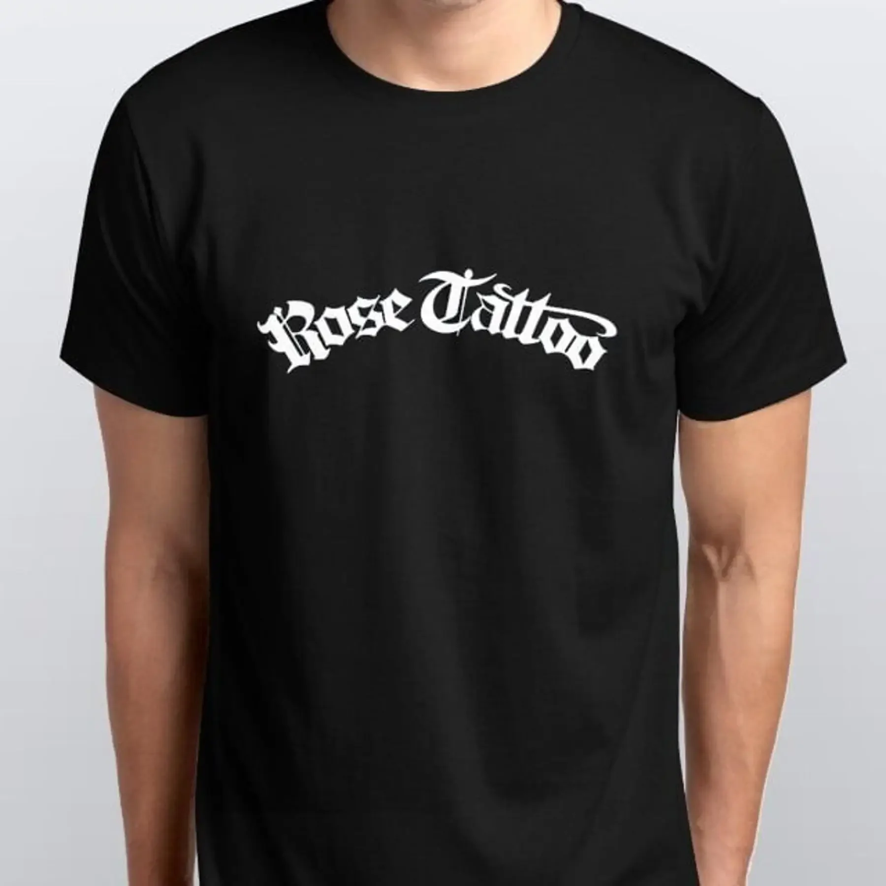 ROSE TATTOO neues T-SHIRT Alle Größen S M L XL XXL Farben Schwarz, Weiß
