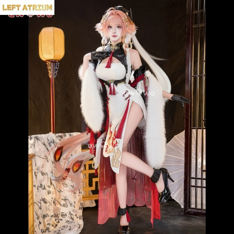 

IN STOCK UWOWO Changli Cosplay Game Wuthering Waves Changli Chinese Style Fanart Cosplay Costume Halloween Costume