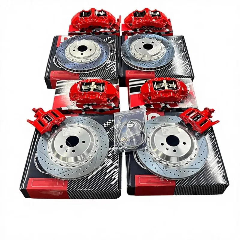 Front 6Pot and Rear 4Pot Brake Caliper Kit with Cable Handbrake Conversion Upgrade Kit for Beetle Factory Direct Custom
