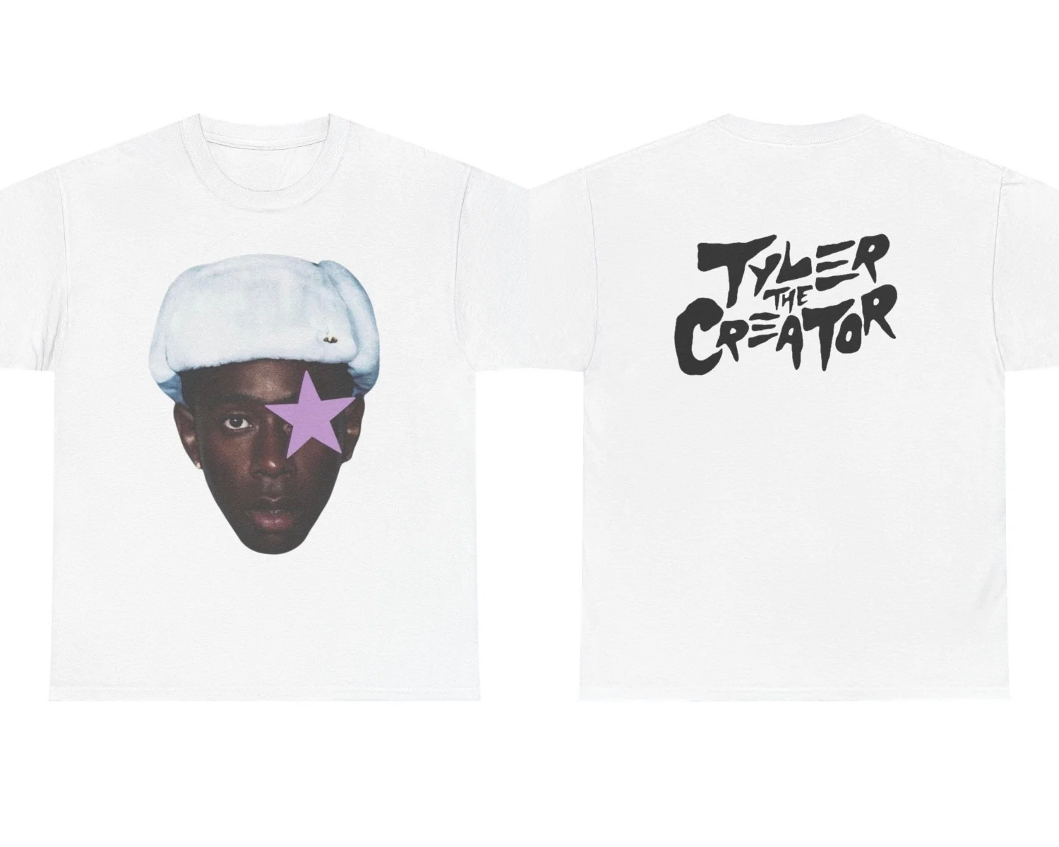 Tyler James Williams Pattern Printed Cotton T-shirt 2026 Summer Men's Women's Oversized Resting Shirt Retro Punk Y2k Clothing