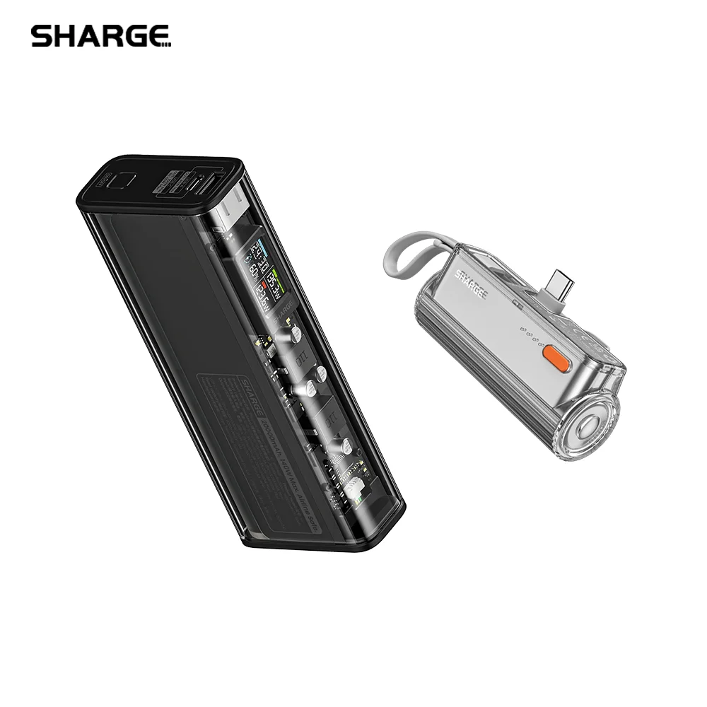 Shargeek 140+ Flow mini Power Bank