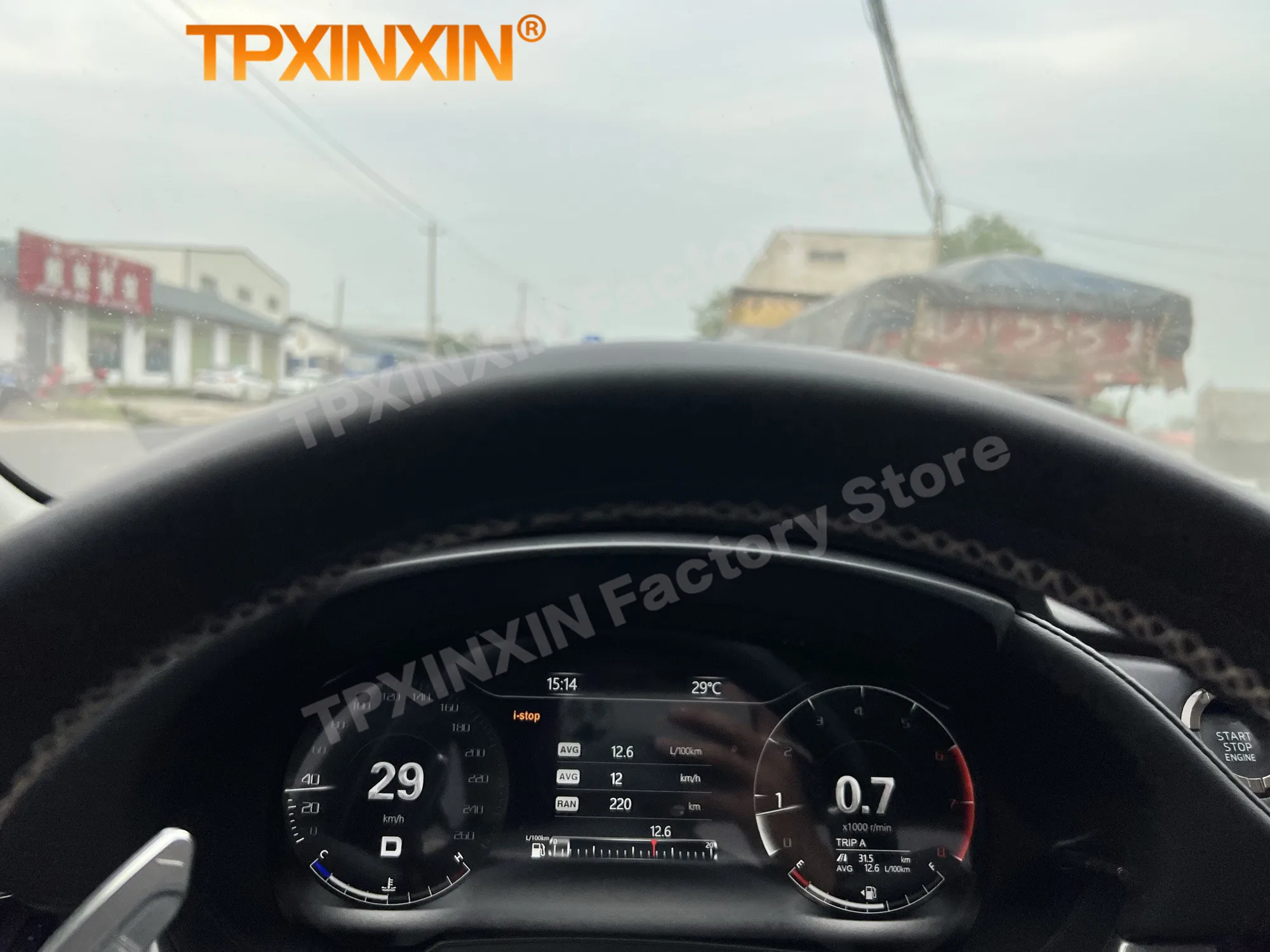 Digital LCD Dashboard Panel Virtual Instrument Cluster For Mazda 6 CX-4 CX-5 CX-7 Atenza 2016 2017-2021 GPS Center Speedometer