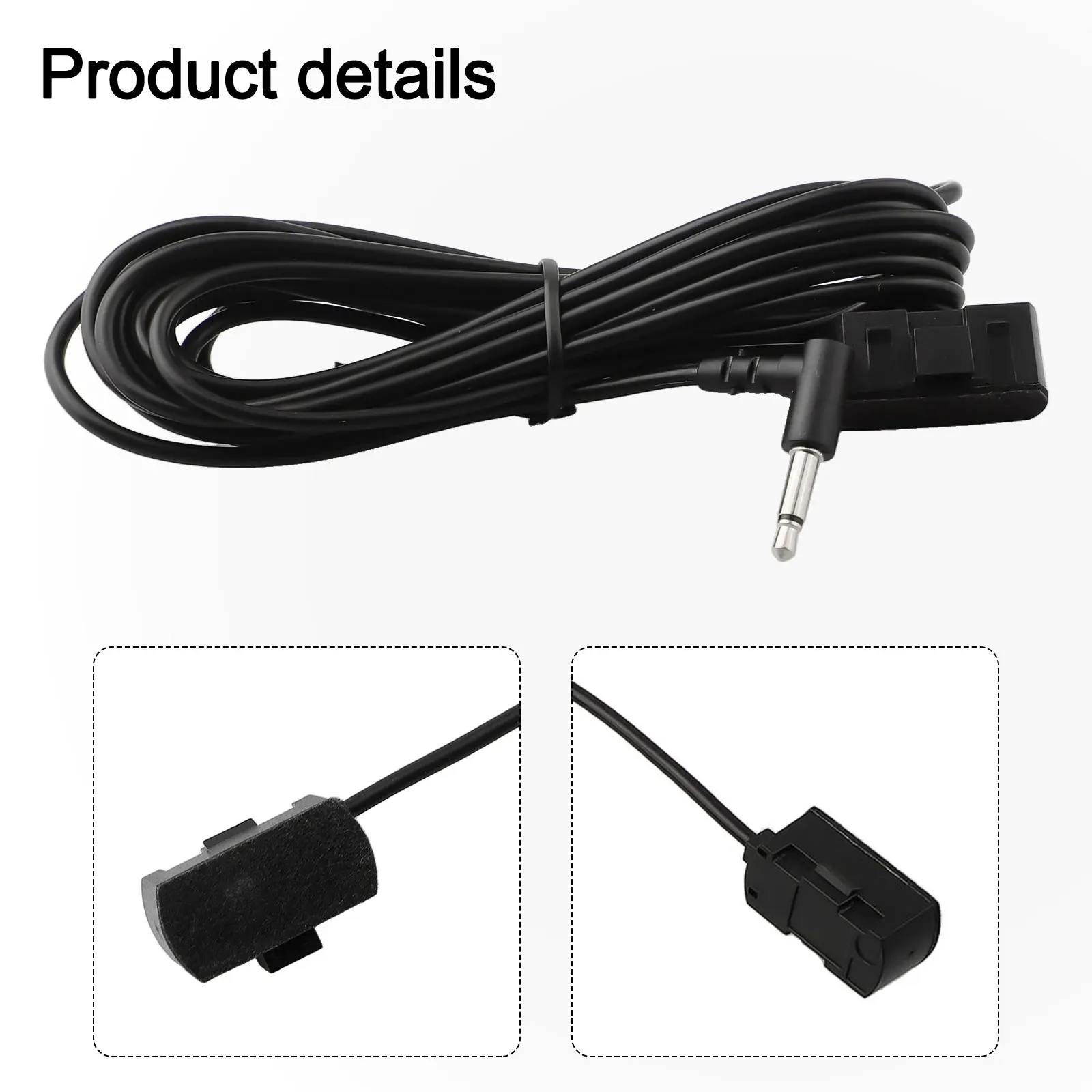 3.5mm Microphone Mic Car Audio Stereo Wired High-quality For 301 307 308 408 For C4 C5 C6 Direct Installation Car Accessories