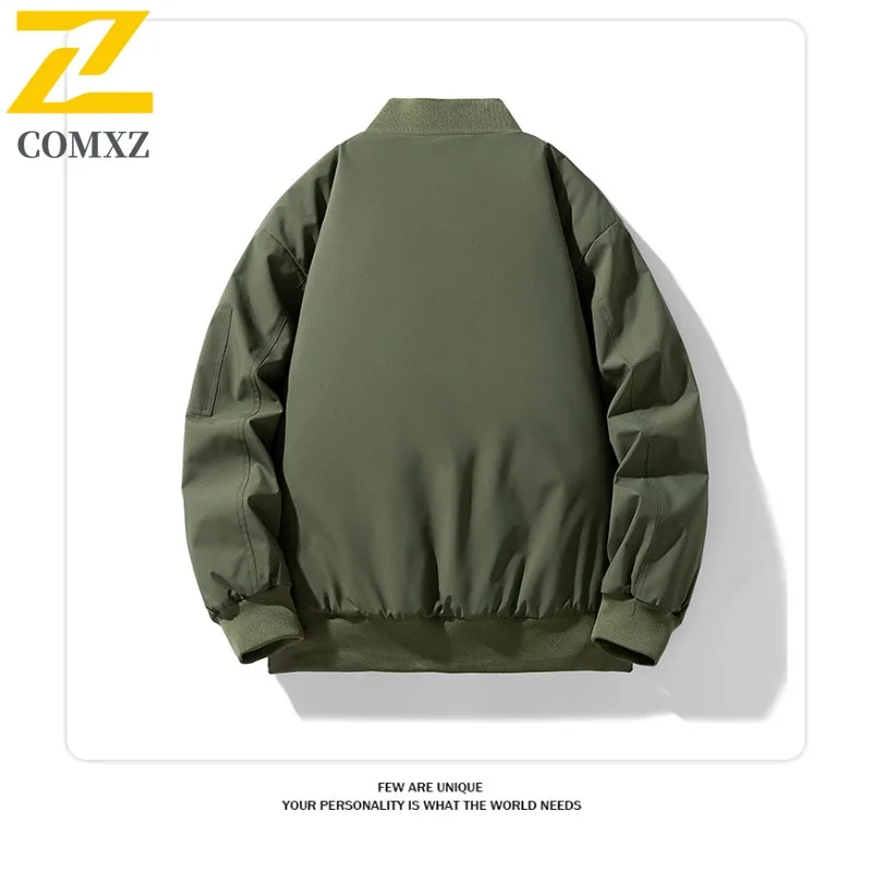 ​Men Sports Casual Jacket  Winter Cotton Coat Korean Style Hooded Thickened Padded Outdoor Warm Waterproof Windproof Windbreaker