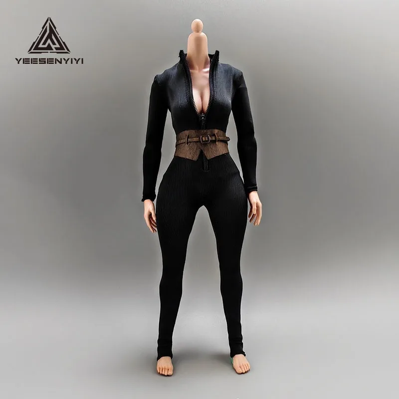 1/6 Scale female dolls clothes jumpsuit tights fit 12\'\' action figure