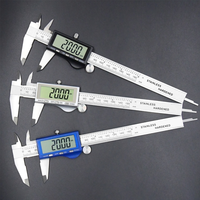 DITRON Digital Caliper 150mm Large LCD Screen Metal Stainless Steel Digital Vernier Caliper Multiple Mode Measuring Tools