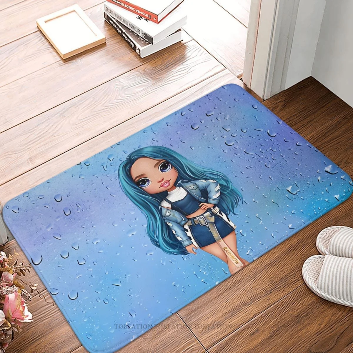 Rainbow High Dolls Non-slip Doormat Skylar Bradshaw Bath Kitchen Mat Prayer Carpet Indoor Modern Decor