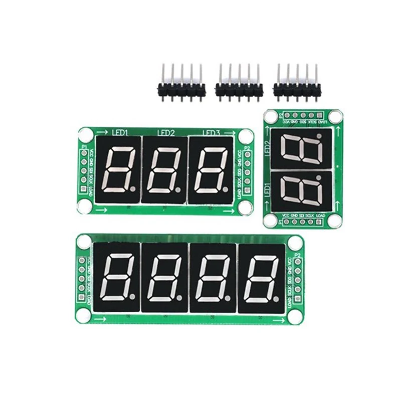 محرك ثابت 2 3 4 قطعة أنبوب رقمي وحدة عرض LED 2 أنبوب رقمي 74HC595 100% جديد وأصلي لاردوينو