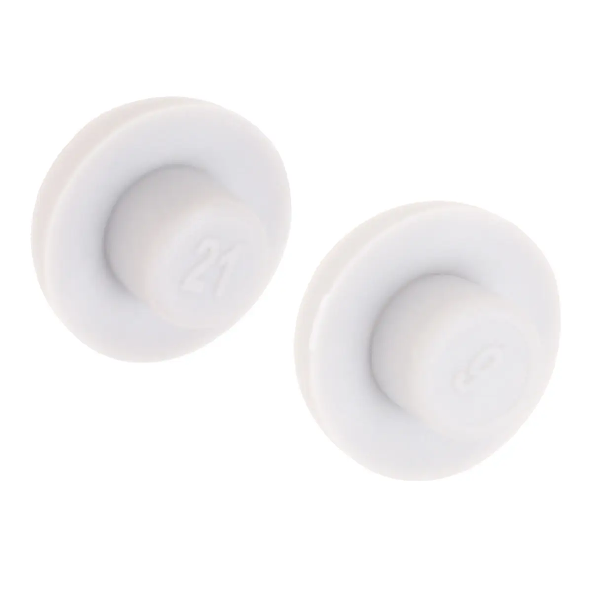 2Pcs Toilet Seat Cover Bumper Universal Antislip Gasket Cushioning Pad Spacer Lifter for Bathroom Sanitary Toilet Accessories