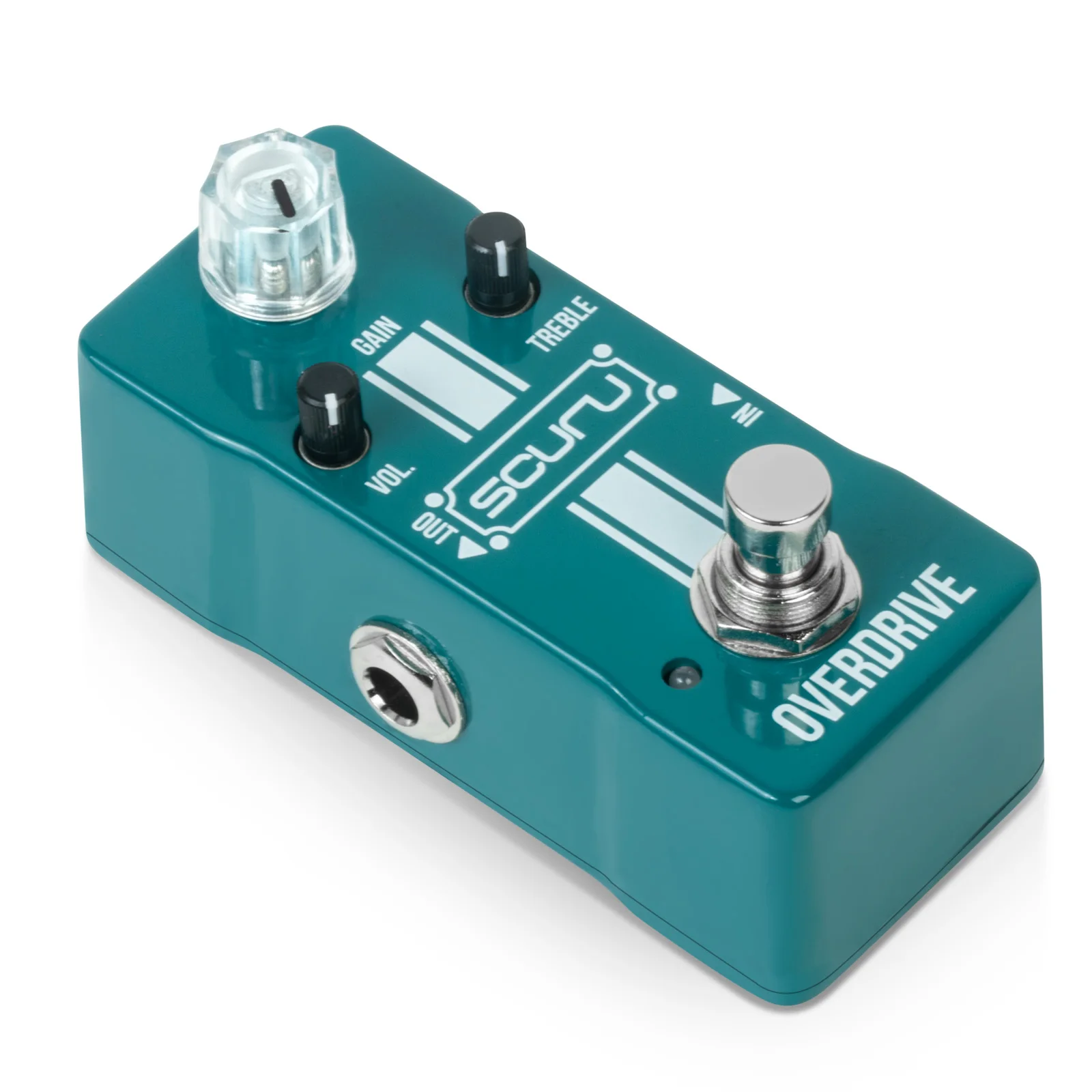 Scuru VS Overdrive Delay Distortion Chorus Fuzz Guitar Effect Pedal Aluminum Alloy Shell Musical Instrument Accessories