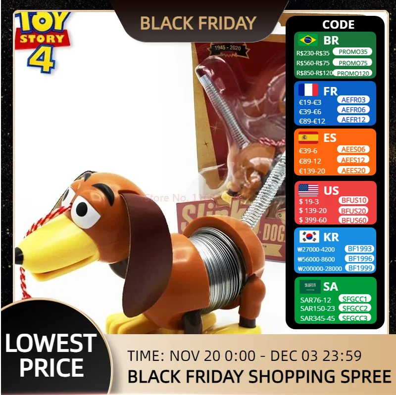 Disney Pixar Toy Story 4 Dog Alextoys Junior Pull Toy Anime Action Figures Toys Animal Figure Dolls Festival Children Gift