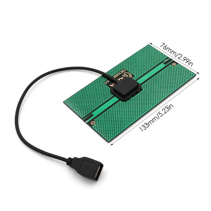 5.5V Portable Solar Panel Mini Solar Charger USB Waterproof Outdoor Hiking Battery Phone Charging Panel Solar Panel Charger - Image 6