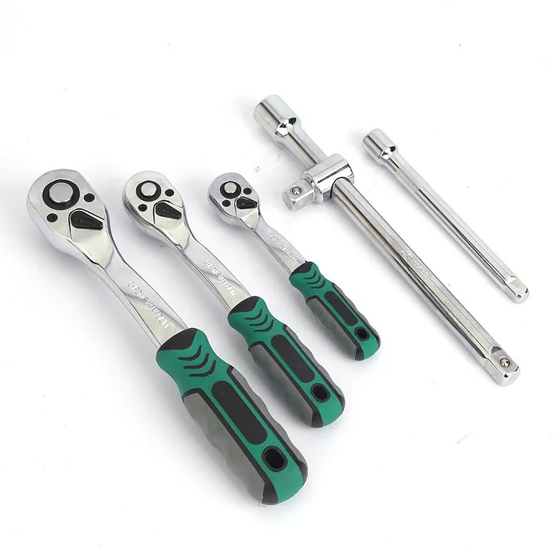216Pcs Car Repair Tool Set, Auto Maintenance Socket Wrench Combination Kit, Household Vehicle Repair Hardware Hand Tool Box