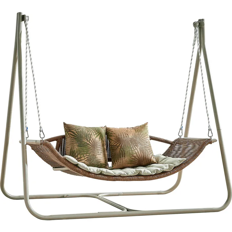 Outdoor swing, courtyard rocking chair, outdoor balcony home trendy hammock, hanging basket chair, indoor double swing