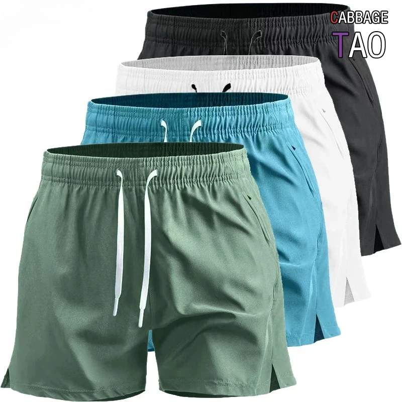 Mens Summer Outdoor Sports Shorts Quick Dry Athletic Workout Shorts with Pockets Lightweight Running Gym and Casual Beach Pants