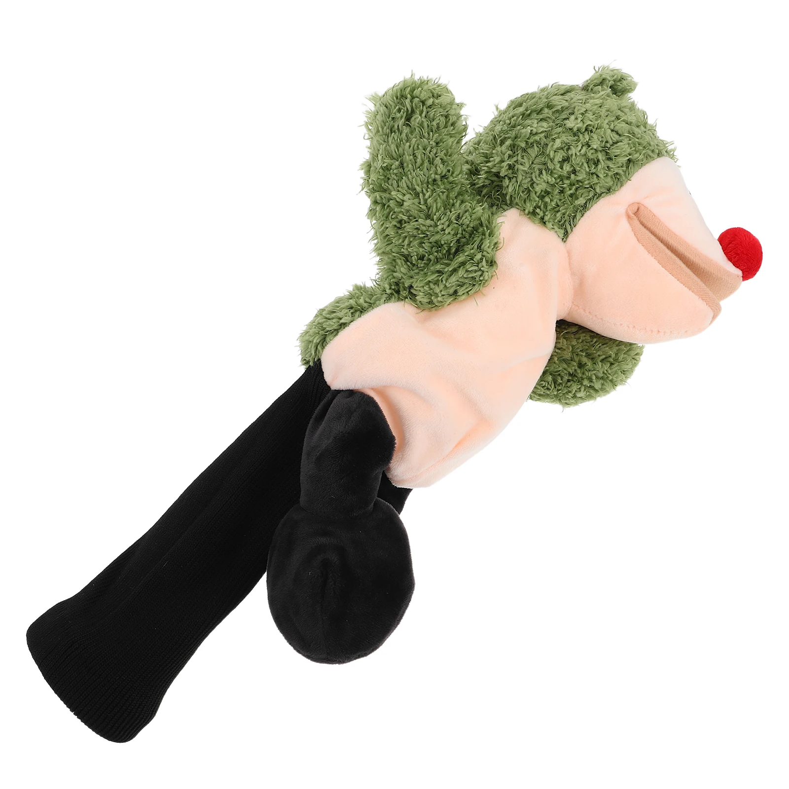 

1pc Cute Hedgehog Club Headcover Driver For Wood Clubs Protective Mallet Putter Head Cover Soft Putter Cover Universal