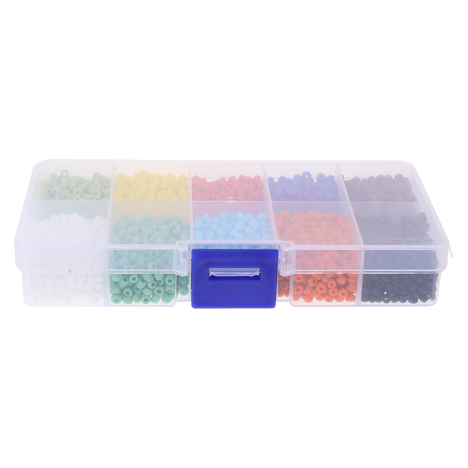 

4500Pcs Beads Matte 3mm Small Beads Durable DIY Jewelry Making Bracelet Necklace Cross Stitch Crafts DIY Plastic Bead