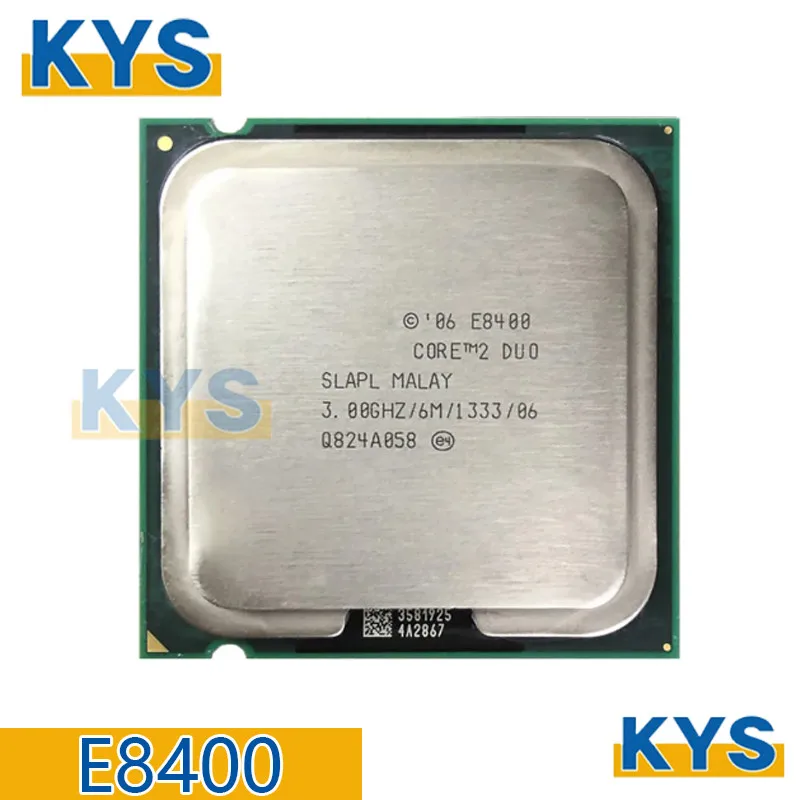 Intel For Core 2 Duo E8400 3.0 GHz dual-core CPU processor 6M 65W LGA 775