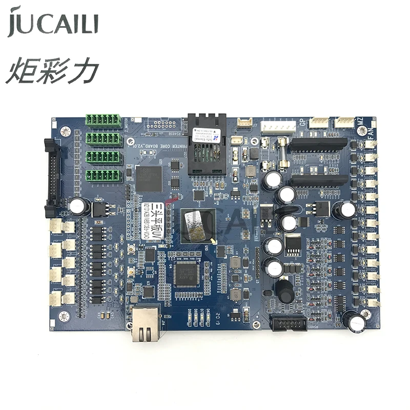 JCL Senyang XP600 TX800 3 Heads Carriage Board Main Board for Epson XP600 TX800 Head for Audley Flatbed Printer UV Board Kit