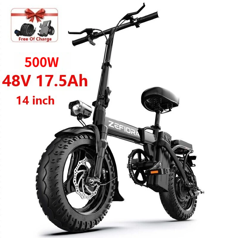 Adult Electric Bike for Household Daily Use, UL2849 Safety Certified, Adjustable Seat & Front Brake, Factory Original, US Warehouse Shipping image 6