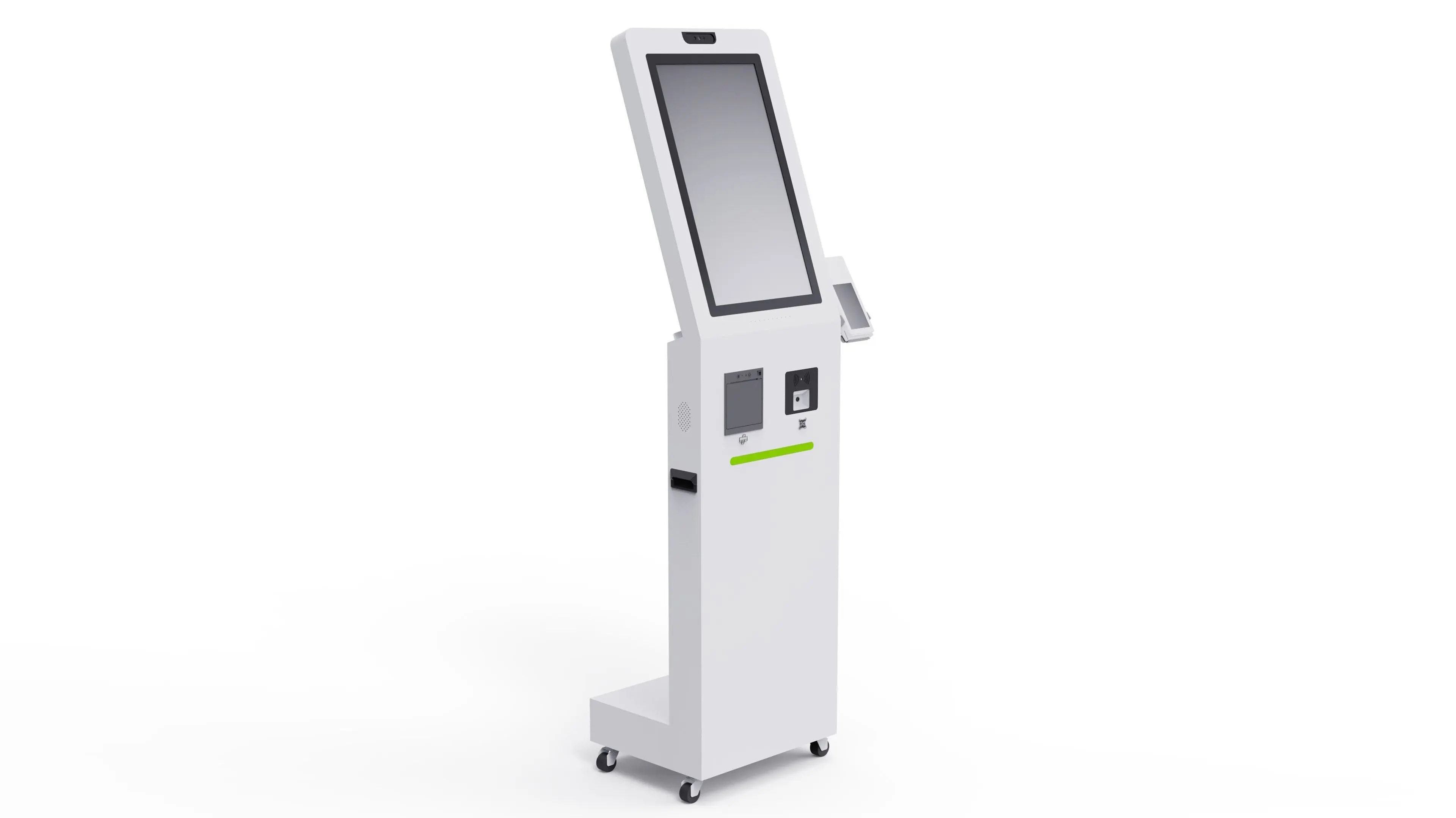 Card Self Checkout Kiosk Self Checkin Kiosk for Hotel Government Hospital Support Passport Reader ID Card Credit