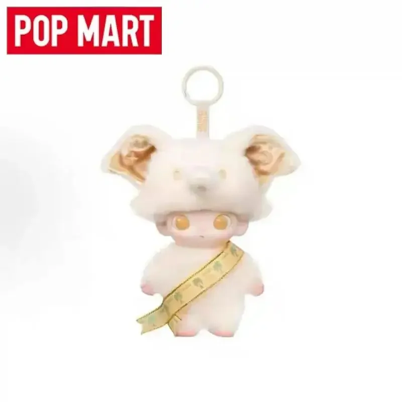 POP MART Dimoo Elephant In Moonlight - Vinyl Plush Pendant Anime Figure Blind Box Toys Guess Bag Mystery Box Dolls Gift Ornament