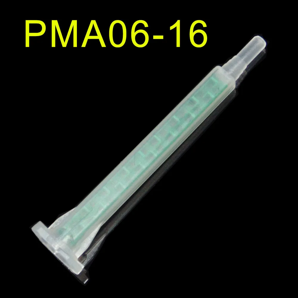 

250 Pcs PMA06-16 AB Glue Static Tube Square Bayonet Mixing Tube Resin Mixer Nozzle Dispensing Accessories