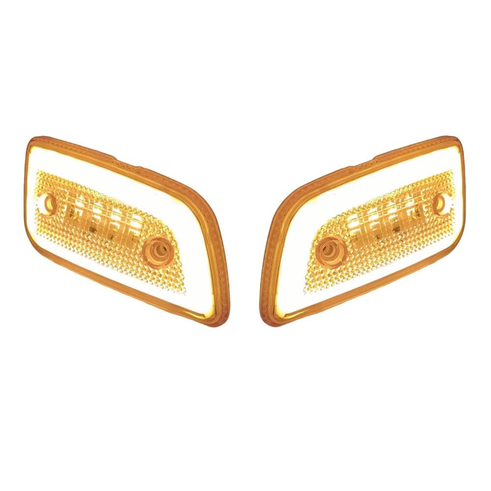 1 Pair 24V Sunvisor LED Light For Mercedes Actros MP4 MP5 Antos Truck Top Light White Or Amber OEM A9608203456 Spare Parts