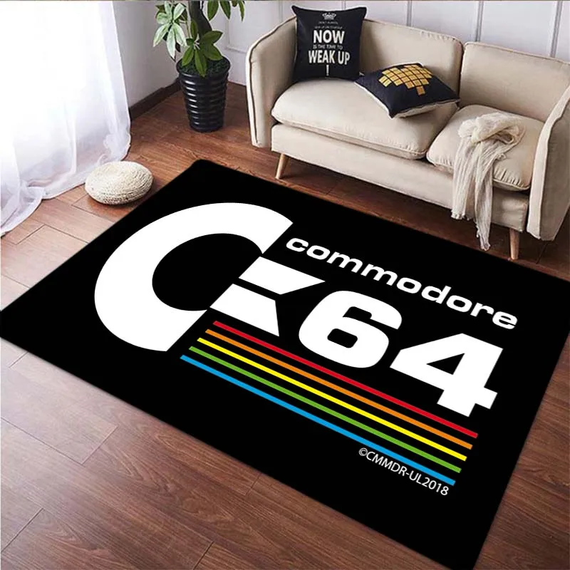 C64 icon printing living room bedroom carpet floor mat carpet  rugs for bedroom carpet  rugs living room living room decoration