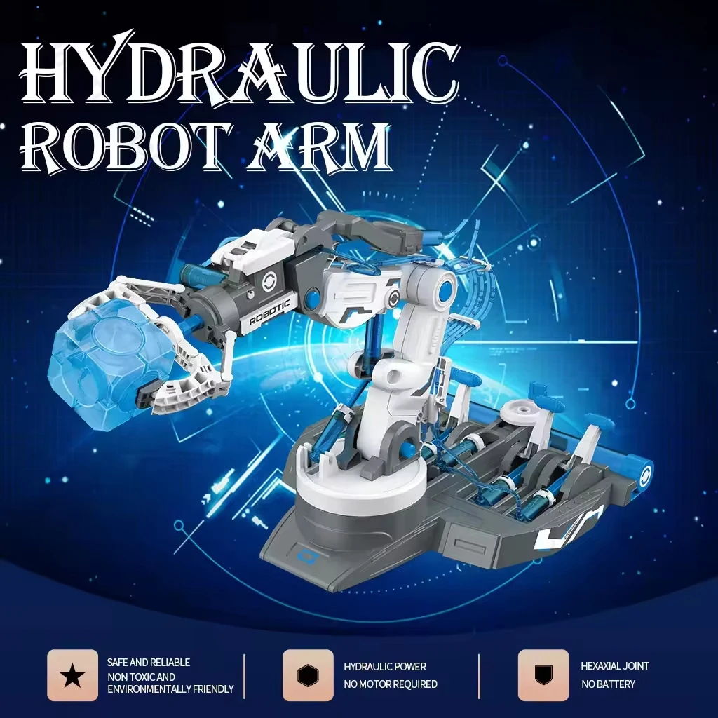 diy-3in1-assembled-explore-kids-hydraulic-robot-mechanical-arm-science-experiment-engineering-puzzle-toy-set-for-children-gifts
