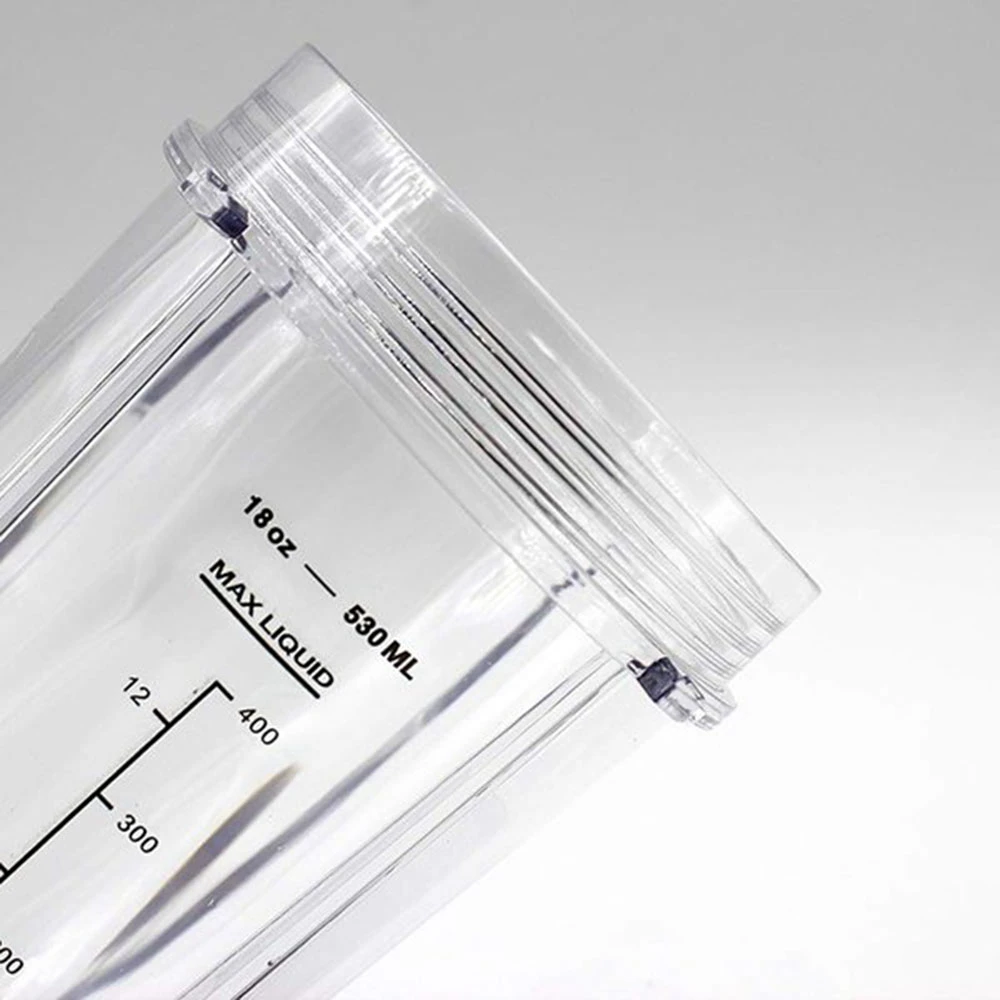 لكوب Nutri Ninja سعة 18 أونصة مع غطاءين لإحكام الإغلاق، مناسب لخلاط سلسلة عصارة NINJA بقدرة 900 وات/1000 وات (عبوة من قطعتين)-A68M #5