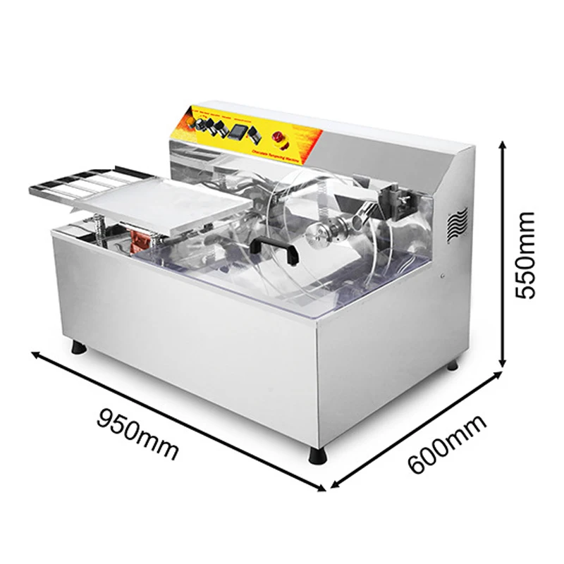NP-353 초콜릿 진동 거품 제거 테이블 상업용 전기 초콜릿 용해 실린더 25L 베이킹 보조 장치