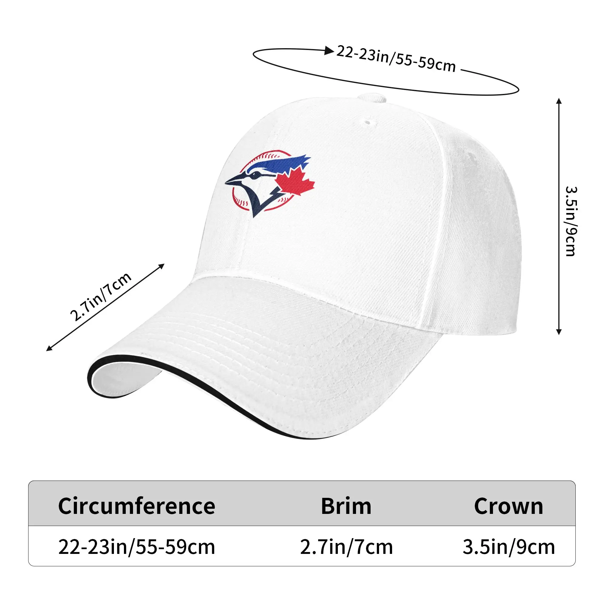 Summer Casual Baseball Cap Blue-Jays-Bird Wing Outdoor Sports Hip Hop Hats For Women Men Wholesale  Design Baseball Caps